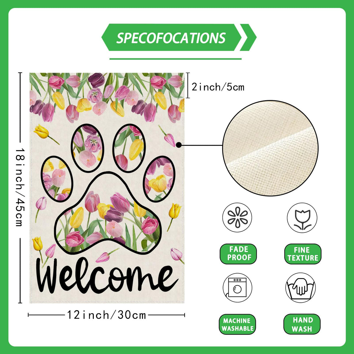ZAEW multi-purpose outdoor flag for holidays, parties, and seasonal decor