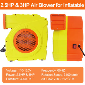 ZAFIED dual-mode blower side view enabling flexible indoor or outdoor use