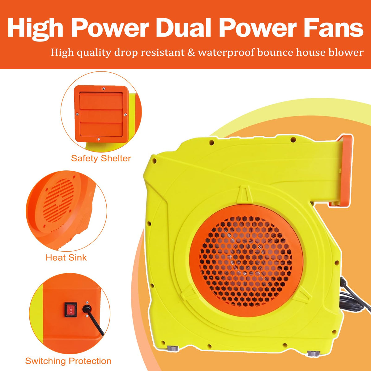 ZAFIED output nozzle close-up highlights wide air outlet and high airflow