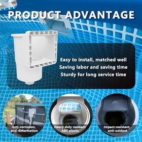 ZAIGANMA ABS material close-up highlighting durable, corrosion-resistant construction.