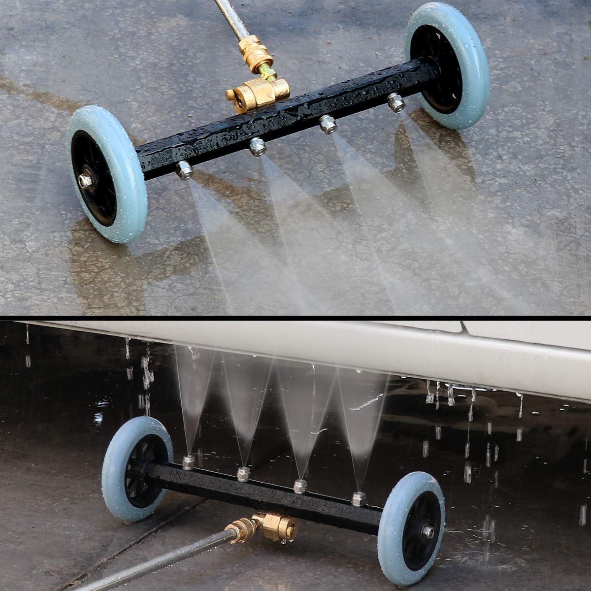 ZALALOVA 60-degree angled wand for hard-to-reach angles and corners