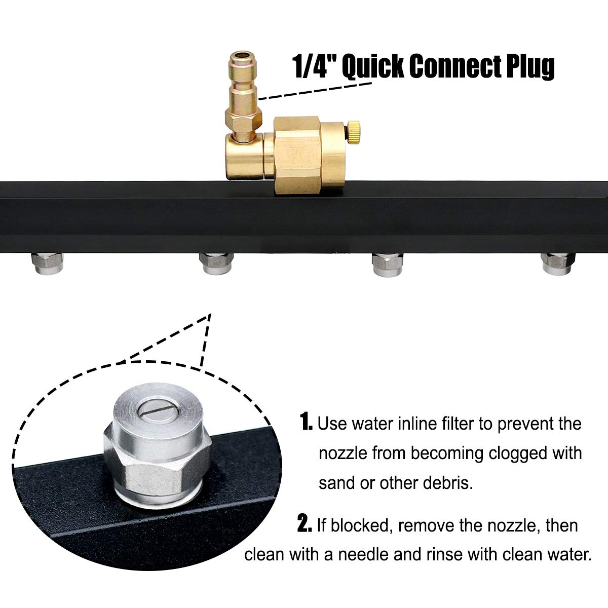 ZALALOVA second 16-inch extension wand expands cleaning area