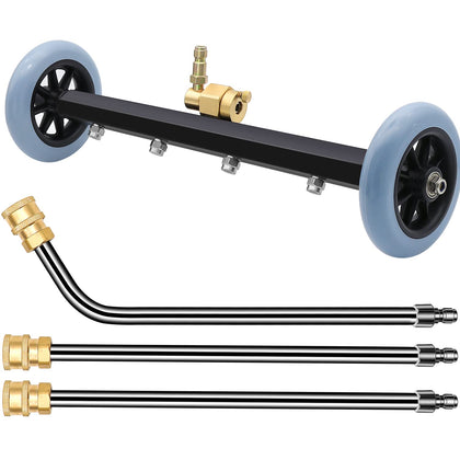 ZALALOVA undercarriage cleaner 16-inch attachment targets road grime beneath vehicles
