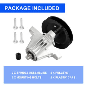 ZALANA 618-06978 spindle assembly compatible with 54-inch deck models for Cub Cadet and Troy-Bilt.