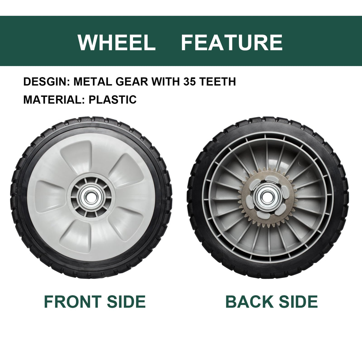 ZALANA wheels compatible with HRB215, HRM215, HRR216 series