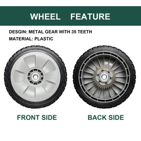 ZALANA wheels compatible with HRB215, HRM215, HRR216 series