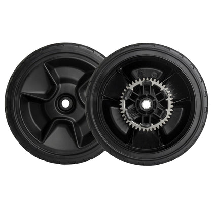 ZALANA rear drive wheels 8in for 42710VR8-N00ZA improve lawn mower traction.