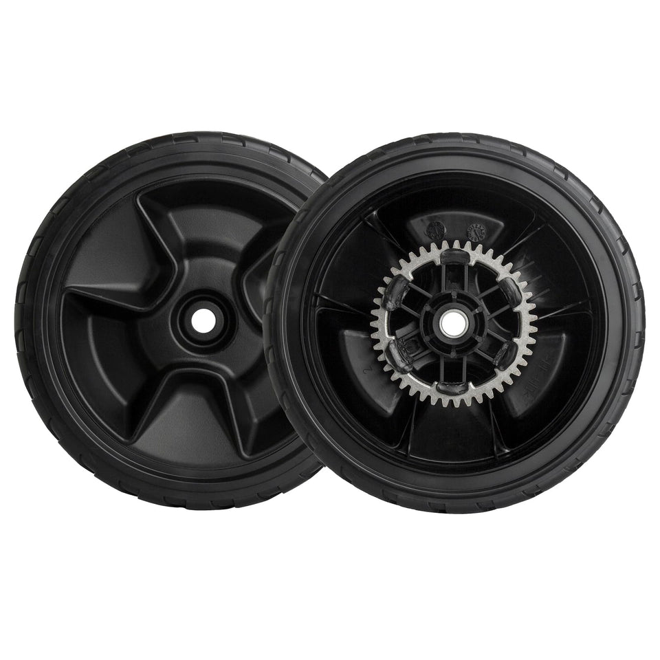 ZALANA rear drive wheels 8in for 42710VR8-N00ZA improve lawn mower traction.