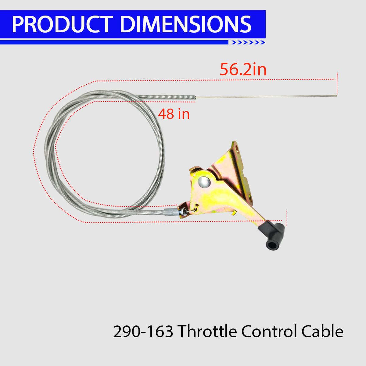ZanFyxil universal replacement cable compatible with NHC 278-7453 and Oregon 60-036.