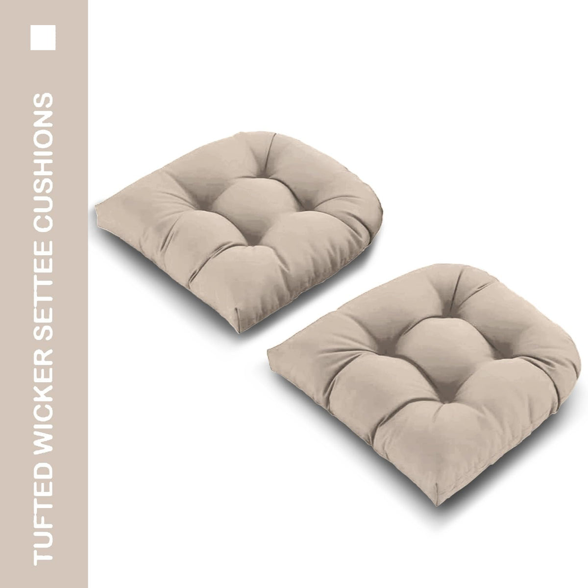 Zanwu Hwyd cushions with durable stitching and circle tack construction