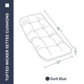 Zanwu Hwyd recyclable-fill cushion dark blue supports eco-friendly seating.