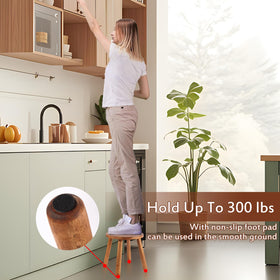 zaowofires stool bottom with anti-skid felt pads for silent moving