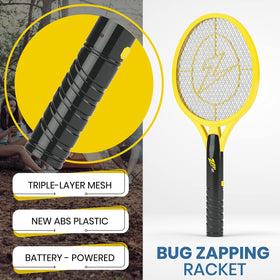 Zap It 3,500-Volt Grid demonstrates strong insect contact for efficient pest control.