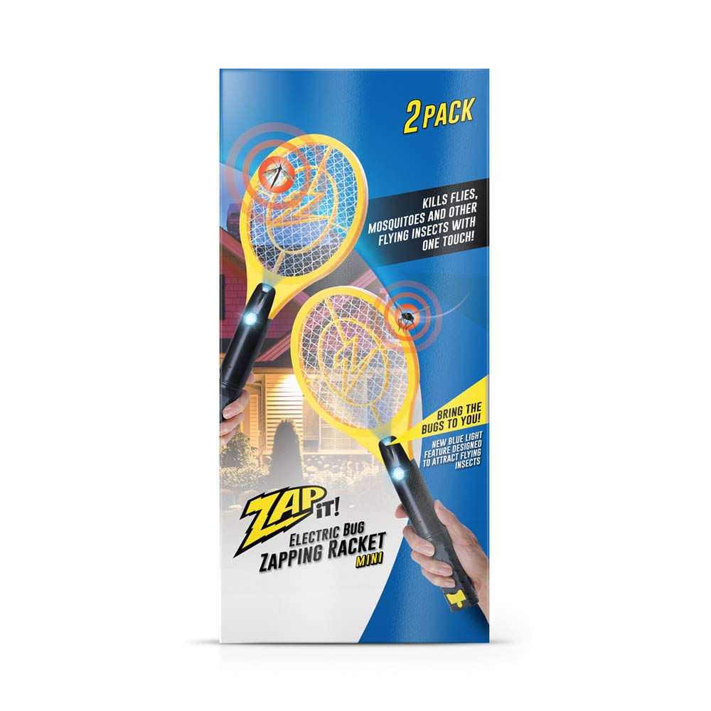 ZAP iT! 4000-volt grid delivers instant pest elimination with a single swing.