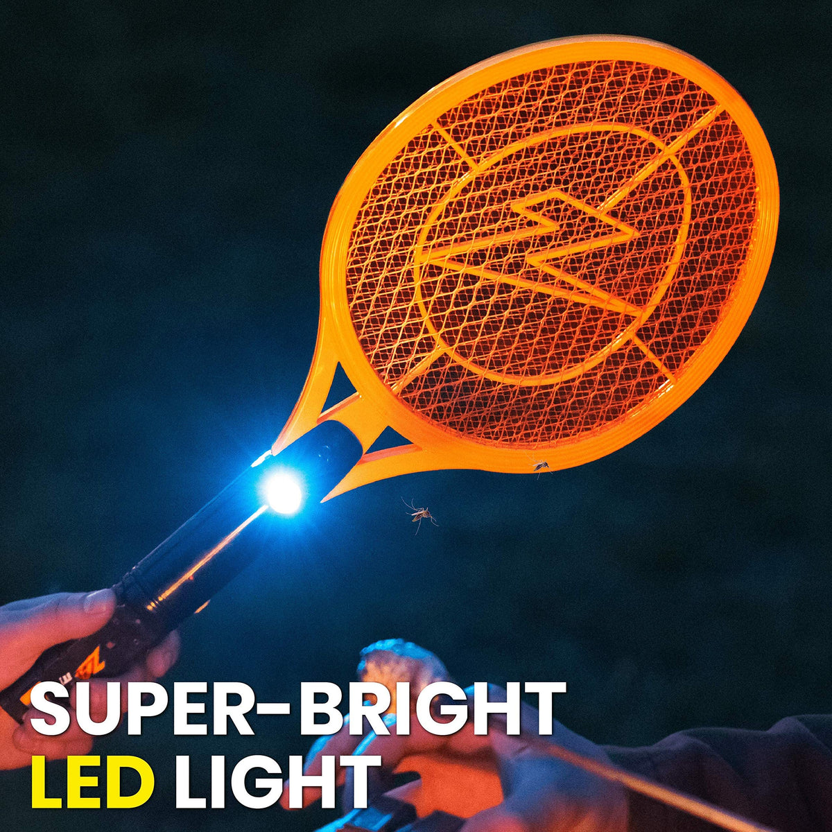 Zap It! Racket after-use cleanup is quick and simple.