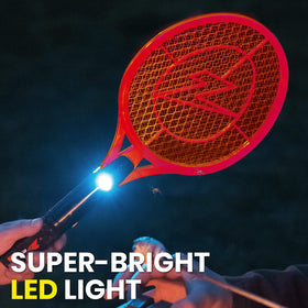 Zap It! Large frame design targets insects with ease.