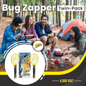 ZAP iT! ergonomic handle design ensures comfortable, controlled pest swats.