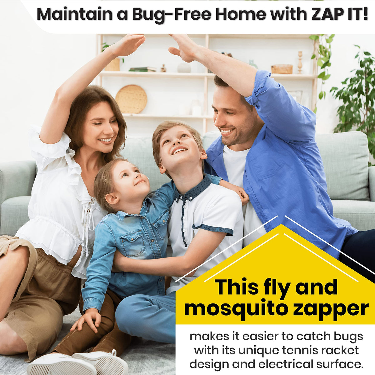 Zap It Triple-Layer Safety Mesh helps protect fingers during use.
