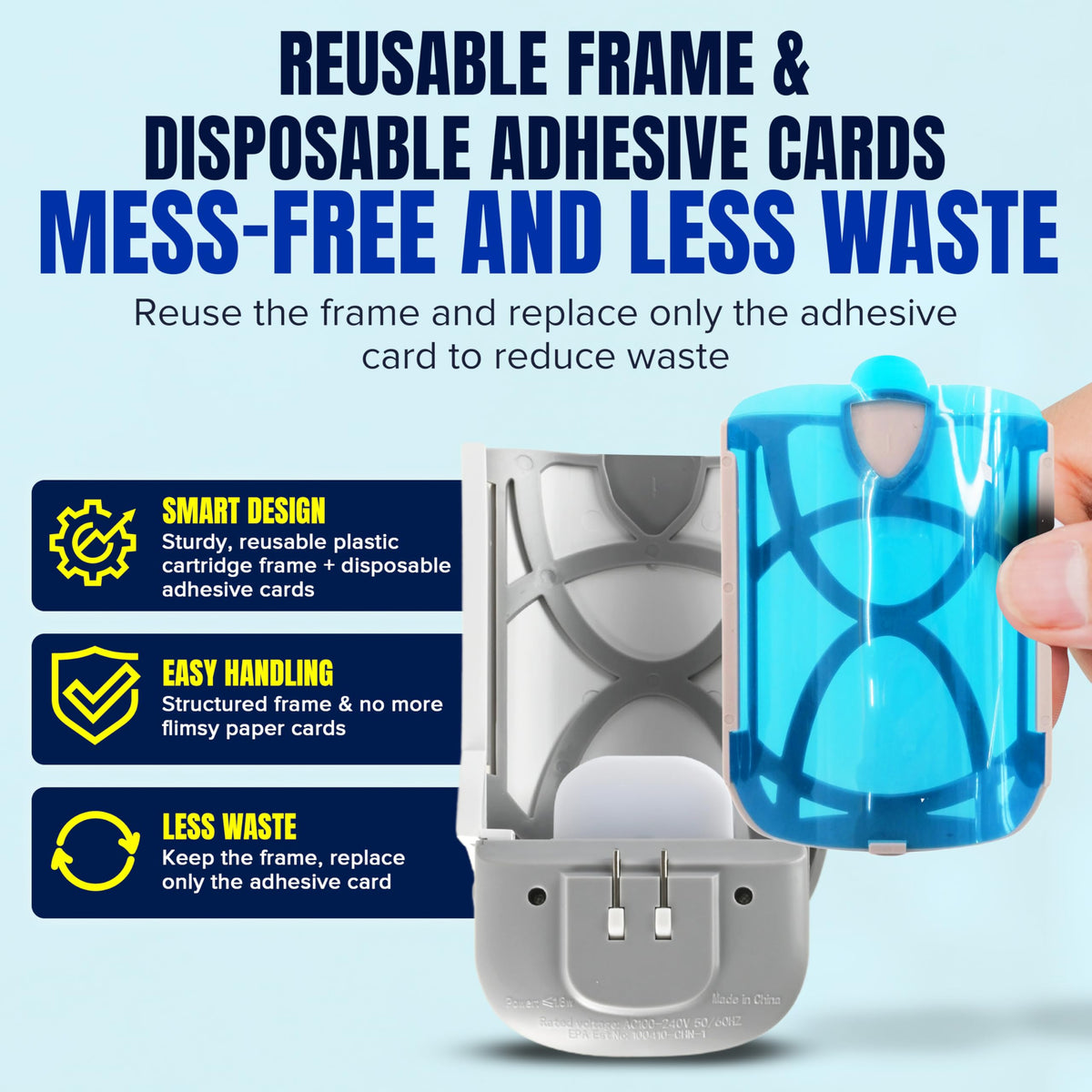 Zaperly living-room trap use keeps spaces pest-free.