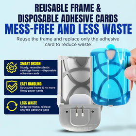 Zaperly living-room trap use keeps spaces pest-free.