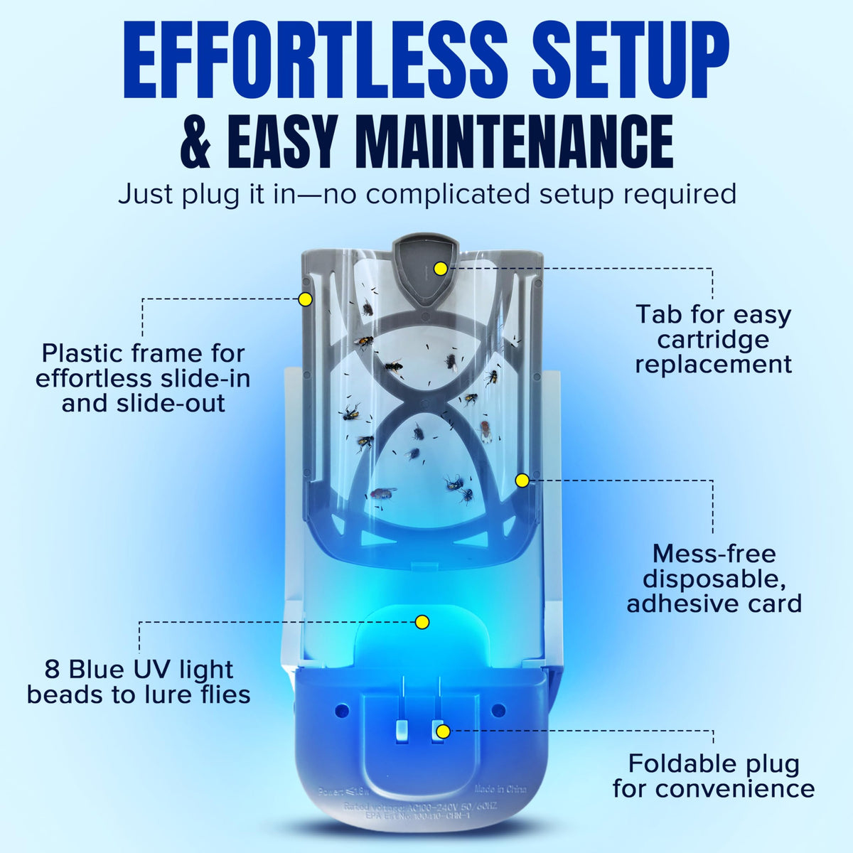 Zaperly plant-area pest-control refill protects indoor greenery.