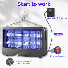 Zapguru cleaning brush included for quick grid maintenance