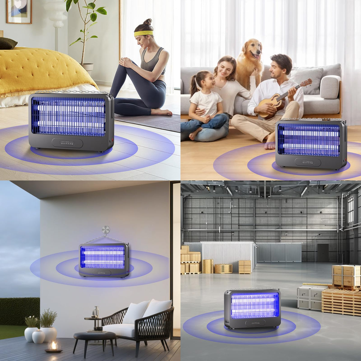 Zapguru two extra replacement bulbs to maintain pest-killing performance