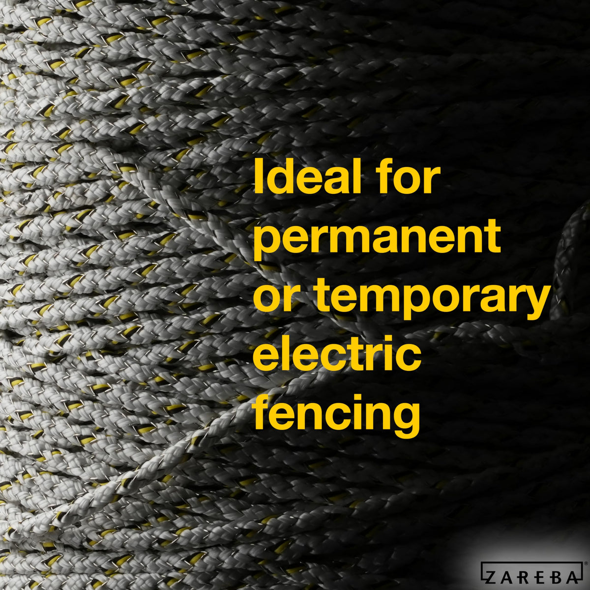 Zareba Elite 1000 ft reel for versatile fencing layouts