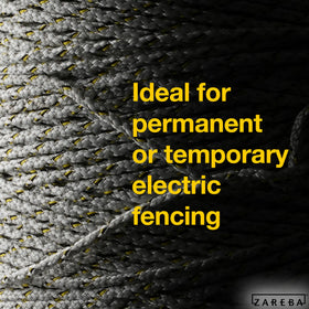 Zareba Elite 1000 ft reel for versatile fencing layouts