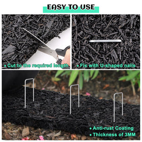Zatozkar permeable rubber mulch allows water and air to reach soil