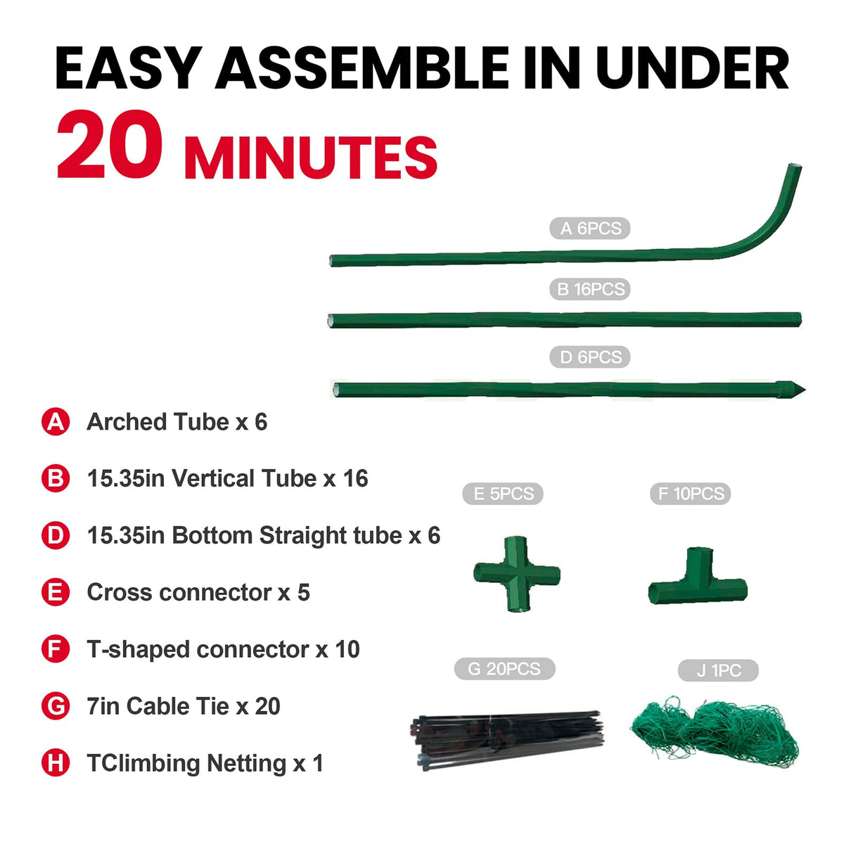 ZATRO cucumber trellis weatherproof design for outdoor use