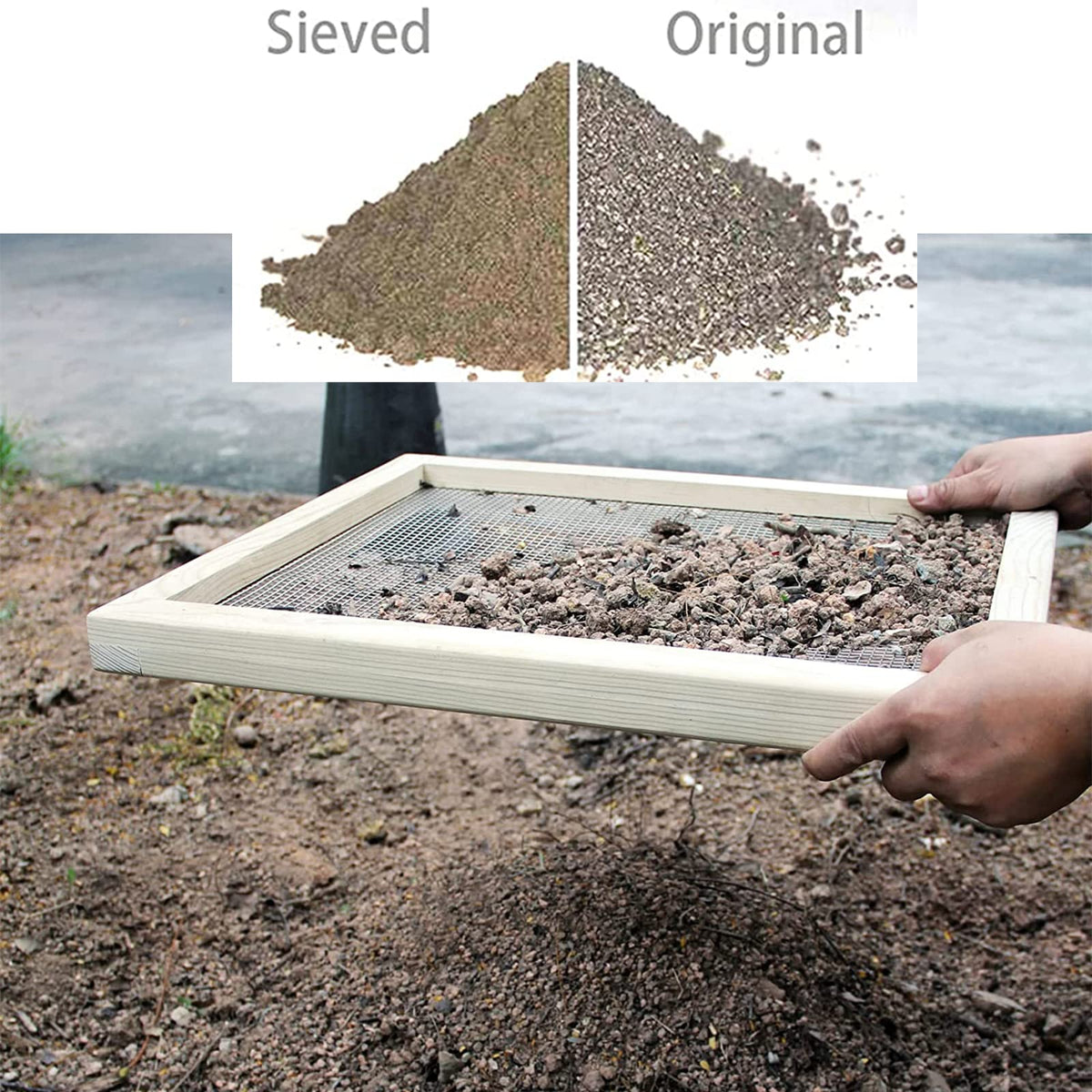 ZAWR edge design ensures safe handling during rock removal.