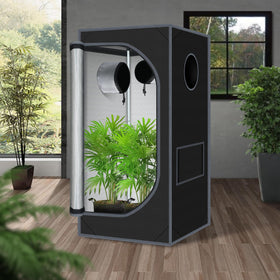 Zazzy grow tent 600D canvas structure highlights durable, long-lasting build.
