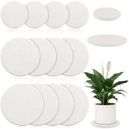 ZBHANSHUIS diatomaceous earth mat in 4-inch round absorbs water quickly and protects surfaces.