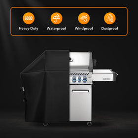 ZBXFCSH heavy-duty grill cover suitable for outdoor use.