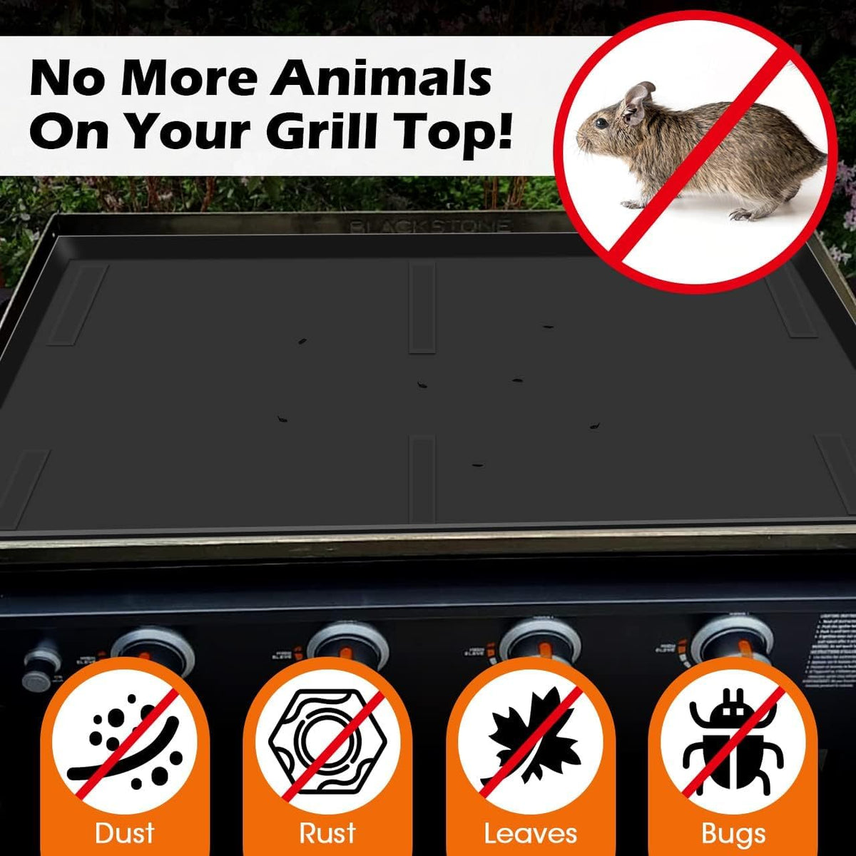 ZBXFCSH silicone mat cleans easily in dishwasher.