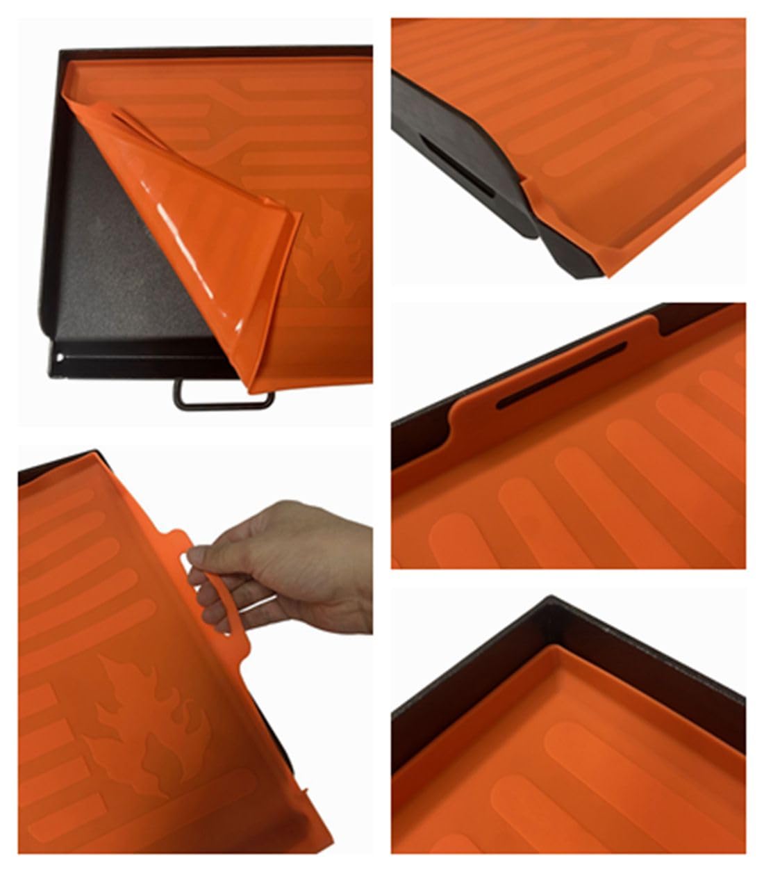 ZBXFCSH high-wall design guards edges and prevents debris from reaching the surface.