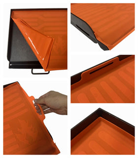 ZBXFCSH high-wall design guards edges and prevents debris from reaching the surface.