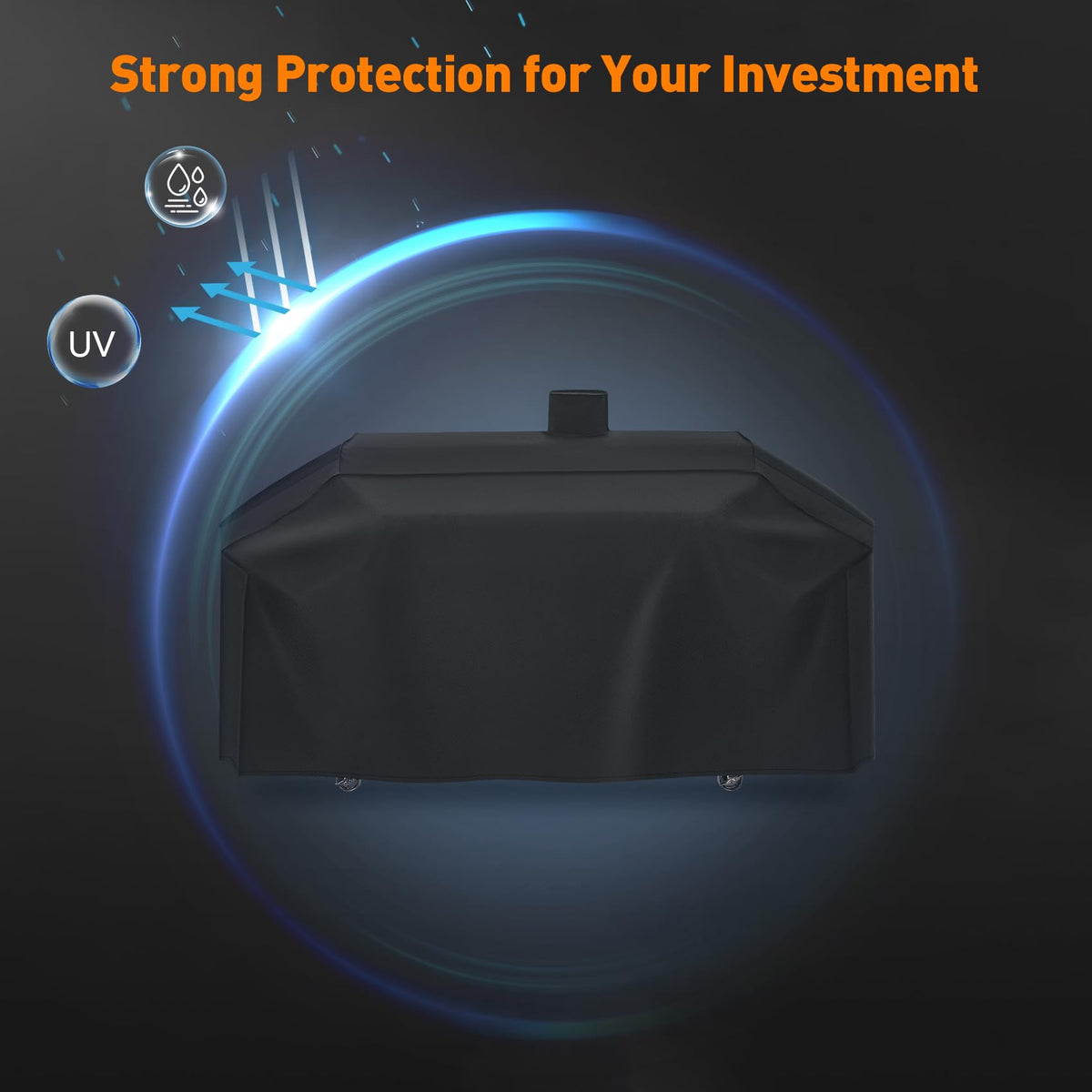 ZBXFCSH rugged exterior resists rain, dirt, and sun exposure for long outdoor use