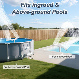 ZCONIEY universal-fit return jet compatible with most pools