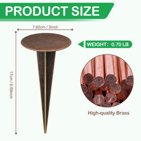 Zealor flush-cap boundary marker safe for mowing and marking lines