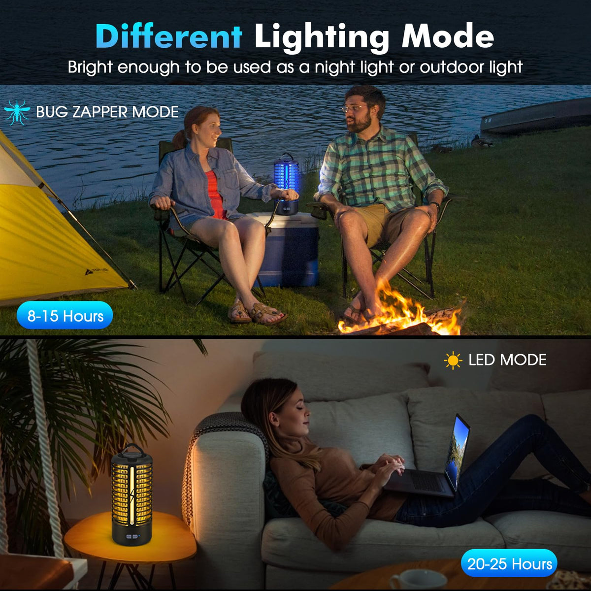 Zechuan portable camping zapper for versatile spaces.