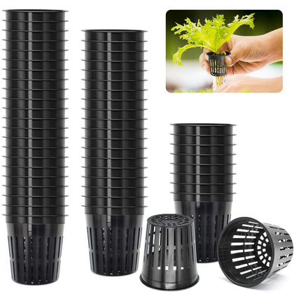 Zeedix 2inch net pot close-up mesh detail for root aeration.