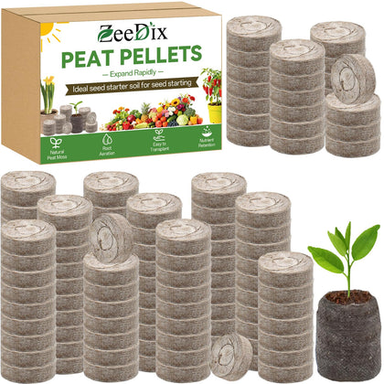 ZeeDix seed starter pod 30mm expanding for healthy seedlings.