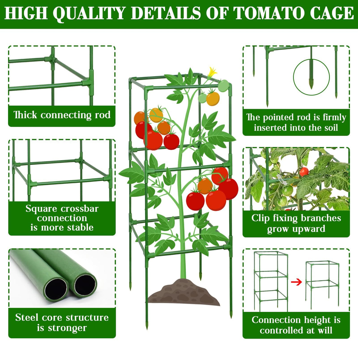 ZeeDix works with tomatoes cucumbers peas and flowering climbers.
