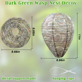 Close-up of ZeeDix nest decoy texture resembling a real nest.