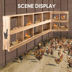 ZeenArt easy-install nesting box with included tools for quick setup.