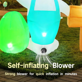 Zeepair quick setup makes indoor or outdoor Easter displays effortless.