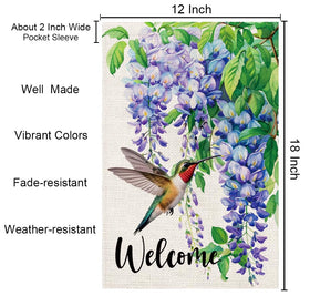 Zeevly spring garden flag adds welcoming charm to outdoor spaces.