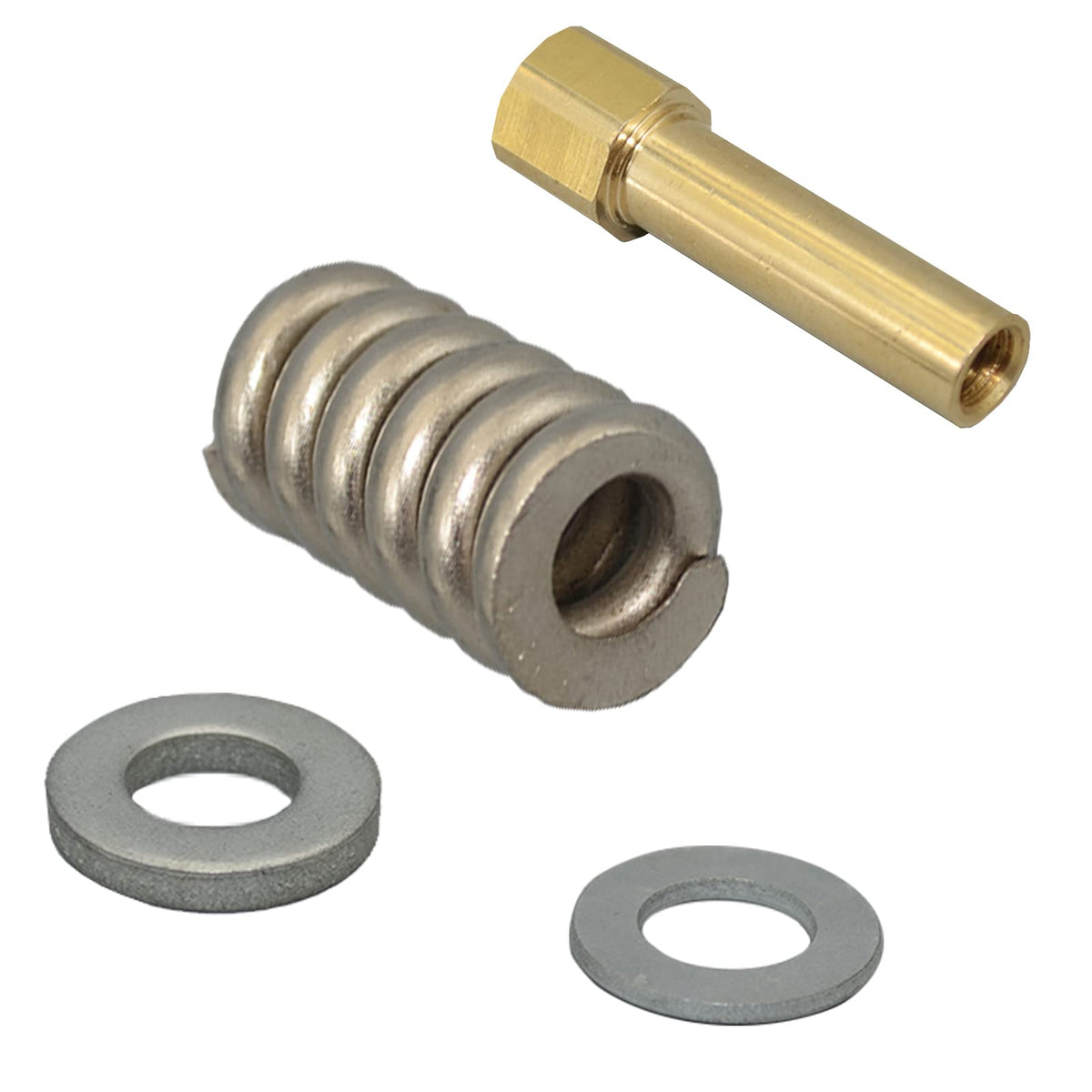 Zeiboat DEX2420JKIT brass sleeve nut assembly in view, durable replacement part for filter housings.